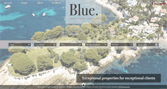 Desktop Screenshot of blue-immobilier.fr